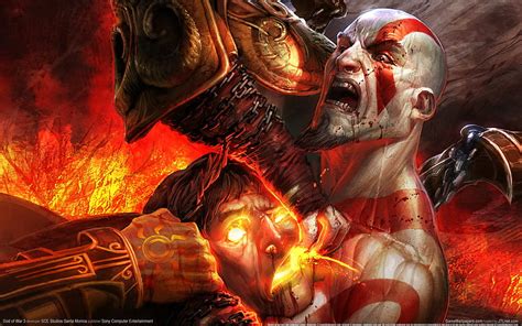 Kratos Vs Hades Wallpaper