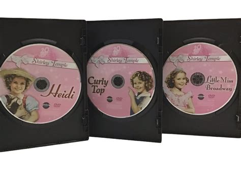 Shirley Temple Americas Sweetheart Dvd Lot Collection Volumes 1 2 And 3 Dvds And Blu Ray Discs