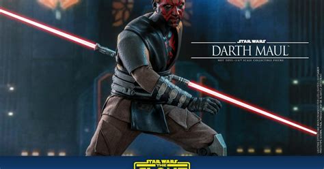 Darth Maul Is Unleashed With The Newest Hot Toys Star Wars Figure