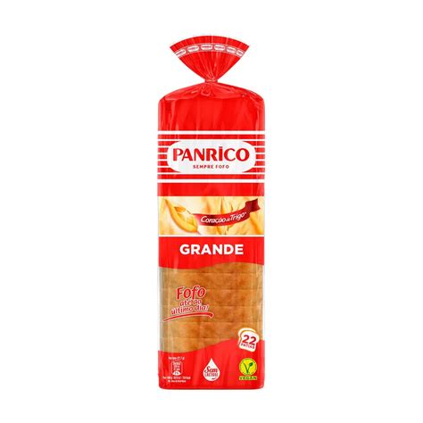 Pão de Forma Côdea Grande PANRICO Nutripédia