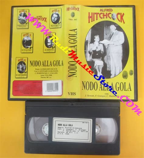 Vhs Film Nodo Alla Gola Alfred Hitchcock Legocart Vrb F No