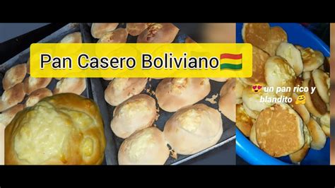 PAN CASERO BOLIVIANO FACIL Y SENCILLO YouTube