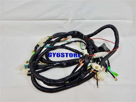 Taotao Lancer 150cc And Evo 50cc Scooter Complete Wiring Harness Oem