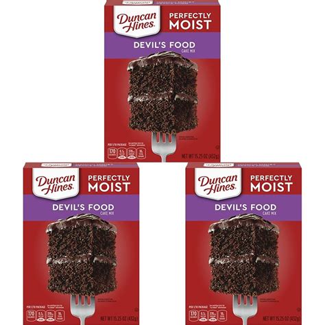 Amazon Duncan Hines Classic Cake Mix Devils Food Oz Pack