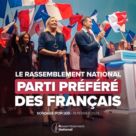 Marine Le Pen On Twitter Rt Rnational Off Sondage Ifop Le Jdd