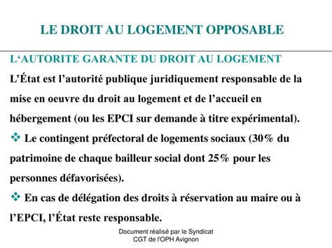 Ppt Le Droit Au Logement Opposable Powerpoint Presentation Free