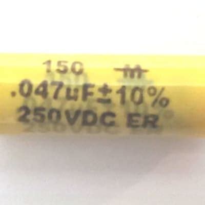 CAPACITORS Set of 2 Mallory 150 Mustard Tone Capacitors | Reverb