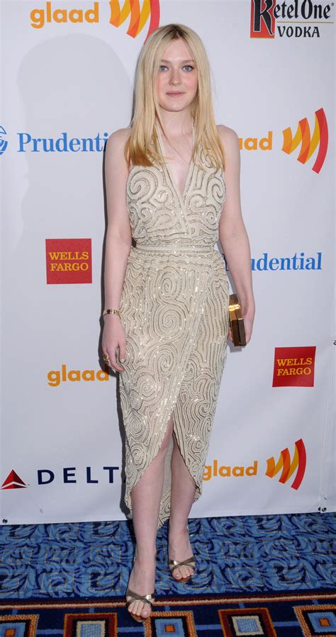 DAKOTA FANNING at 23rd Annual GLAAD Media Awards in New York – HawtCelebs