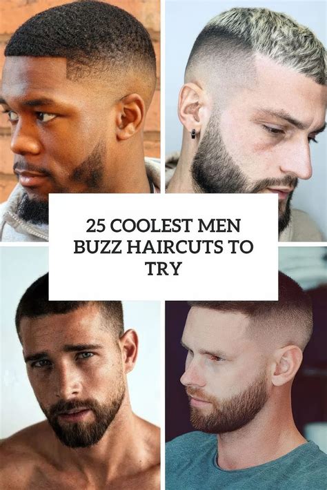 25 Coolest Men Buzz Haircuts To Try Styleoholic