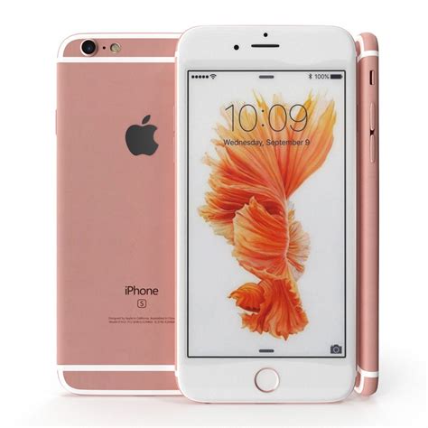 Apple Iphone 6S Rose Gold 3D Model Iphone 6s Rose Gold Iphone