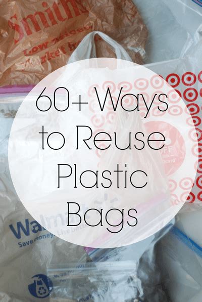 60 Ways To Reuse Plastic Bags Reuse Plastic Bags Recycled Plastic