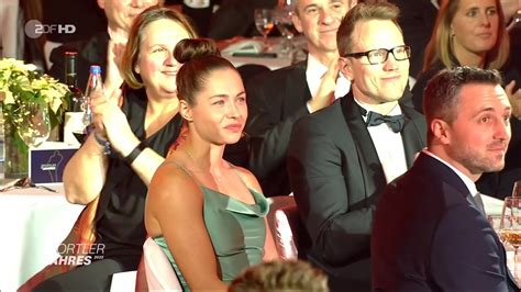 Gina L Ckenkemper Bei Der Sportler Des Jahres Gala Im Zdf Am