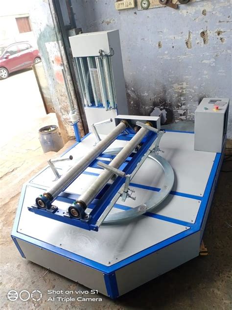 Ms Semi Automatic Reel Stretch Wrapping Machine Automation Grade Semi