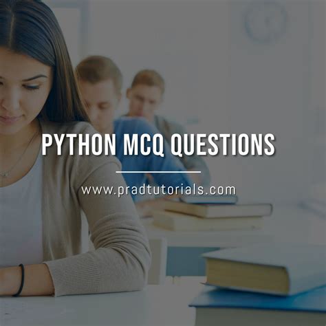 Python Mcq Multiple Choice Questions 2021 Updated Artofit