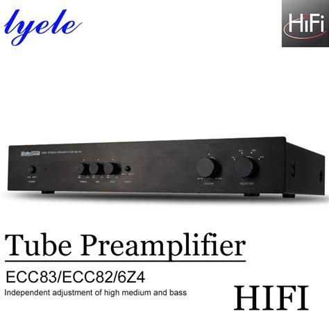 Lyele Audio Ecc Vacuum Tube Preamp Hifi Sound Preamplifier Ne