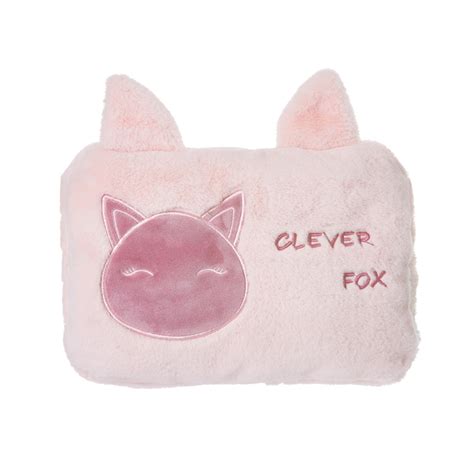 Custom Rechargeable Cartoon Fox Explosion Proof Plush Hot Water Bag Suppliers OEM Company