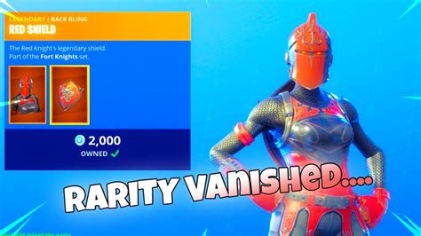 Red Knight Returns Once Againnew Item Shop Fortnite Battle Royale