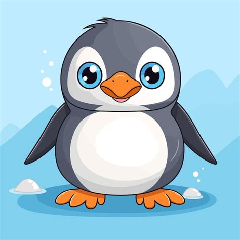 Premium Vector Penguin Vector Cute