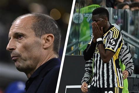 Massimiliano Allegri Entra Neur De La Juventus Au Sujet De Pogba