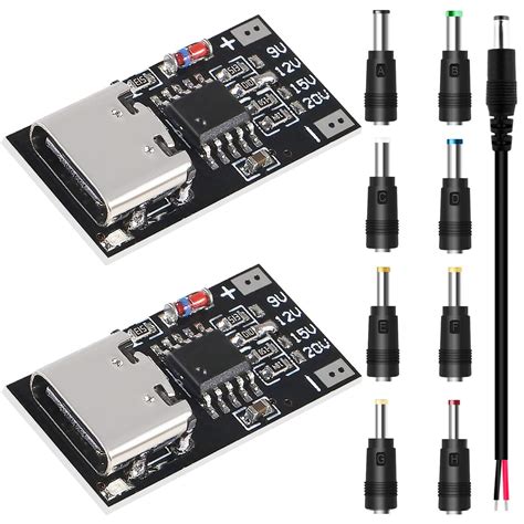 DKARDU 2 Pcs USB C PD Trigger Module PD QC2 0 3 0 QC4 Decoy Board Fast