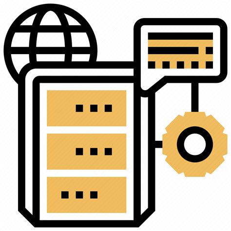 Data Management Processing Server Storage Icon Download On Iconfinder