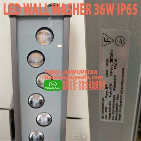 Jual Lampu LED Wall Washer 36W Waterproof IP65 Toko Lampupedia