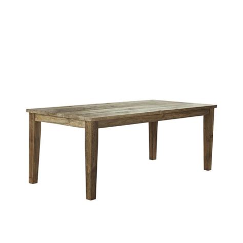 Table Extensible En Bois De Teck Recycl Personnes Cargo Mobilier