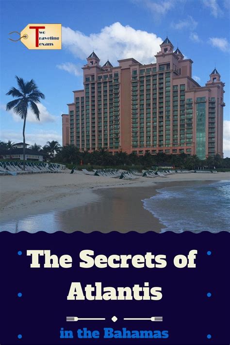 The Secrets Of Atlantis In The Bahamas Artofit