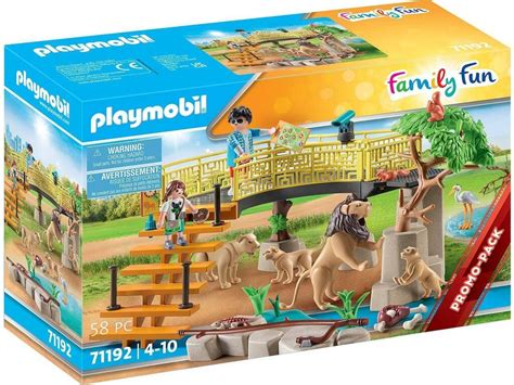 Acheter Playmobil Lions Avec Enclos Ext Rieur Juguetilandia