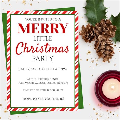 Formal Christmas Party Invitations Tree | ubicaciondepersonas.cdmx.gob.mx