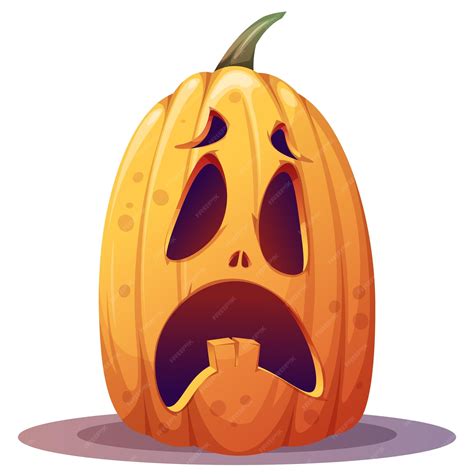pumpkin scared face 11