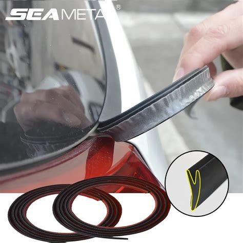 SEAMETAL Y Shape Windshield Seal Strip Rubber Window Gap Filler Car