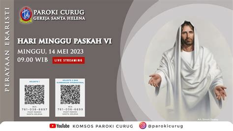 Hari Minggu Paskah Vi Mei Wib Paroki Curug Gereja