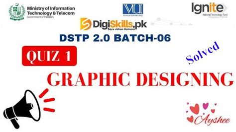 Graphic Design Quiz Batch Dstp Batch Graphic Designing