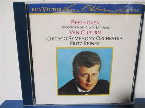 Beethoven Concerto Nos 4 5 Van Cliburn Fritz Reiner CD MINT