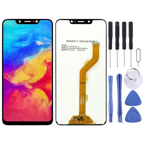 LCD Screen And Digitizer Full Assembly For Tecno Infinix Hot 7 X624 Black Alexnld