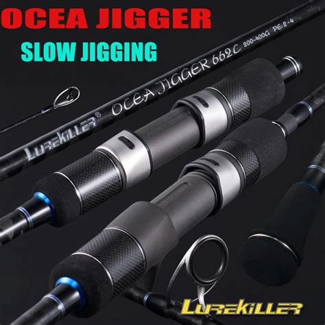 Japan Full Fuji Parts Lurekillelr Slow Jigging Rod M Pe Lure