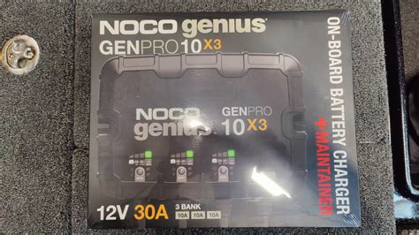 NOCO Genius GENPRO10X3 3 Bank 30A 10A Bank Predatorfishing Be