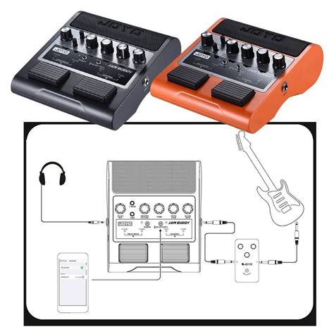 Joyo Jam Buddy Portable Guitar Amplifier And Pedal With Bluetooth