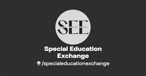 Special Education Exchange Instagram Facebook Linktree