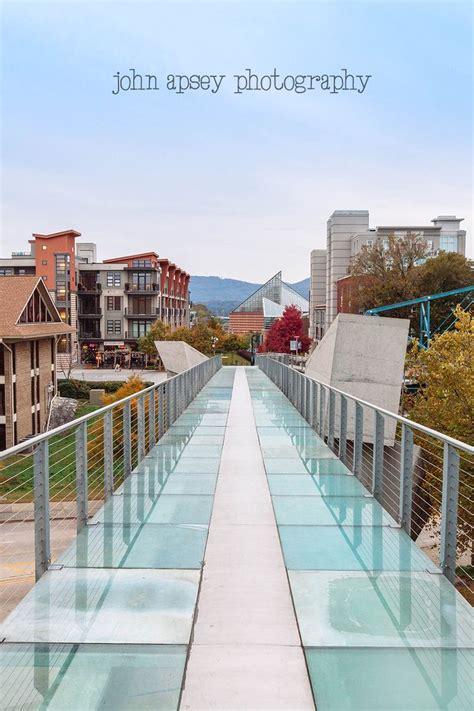 The Holmberg Glass Bridge In Chattanooga Tennessee I Was Terrified To Walk Across Itbut