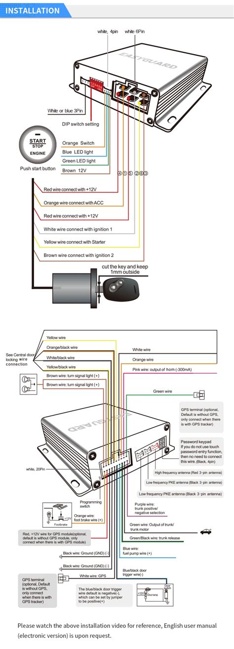 Remote Starter Keyless Entry Wiring Diagram