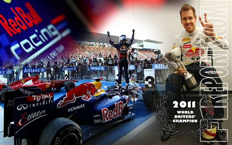 Red Bull Vettel Wallpapers Wallpaper Cave