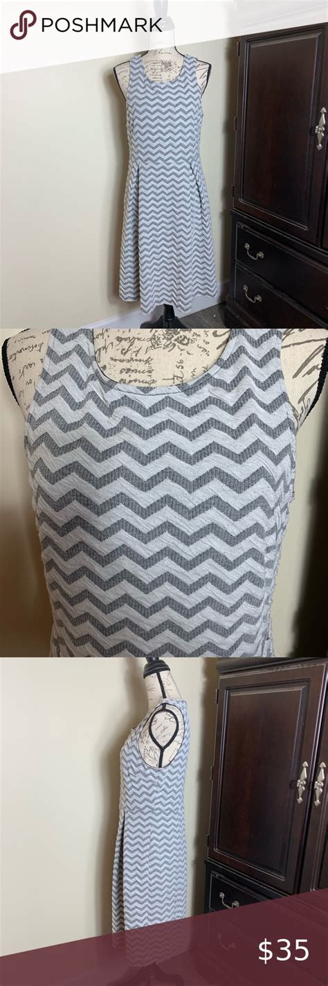 Spotted While Shopping On Poshmark Hawthorn Dress Chevron Print Fit