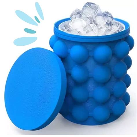 Balde Forma De Gelo Silicone Ice Genie Cabe Magic Shopee Brasil