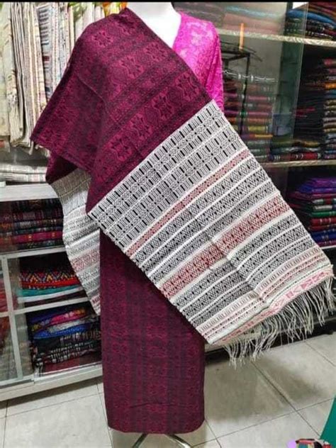 Songket Tenun Dan Selendang Motif Pucca Kombinasi Lazada Indonesia