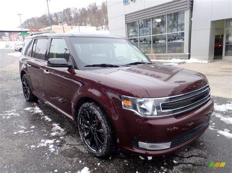 Burgundy Velvet Ford Flex Sel Awd Exterior Photo