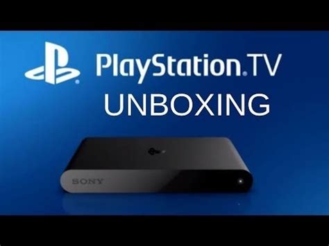 Unboxing Playstation TV Ps Vita Tv YouTube