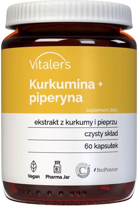 Preparat Medycyny Naturalnej Vitaler S Kurkumina Piperyna Kaps