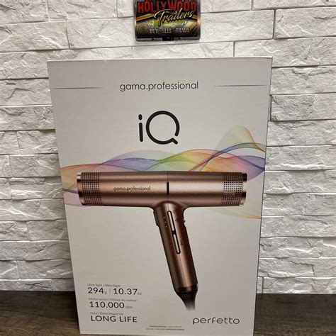 Gama Iq Perfetto Hair Dryer W Professional Hairdryer Rose Gold